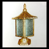 Đèn Trụ Cổng CT-6156 Ø200xH300